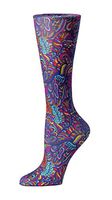 Cutieful Therapeutic Graduated 8-15 mmHg Compression Socks - Abstract Flowers
