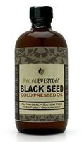 Black Seed Oil - Glass Bottle - 100% Pure and Cold Pressed - Imported Seed from India 16 OZ - Cold Pressed in NY - 100% Hexane Free - NON GMO, Vegan and Halal - Very Dark and Potent