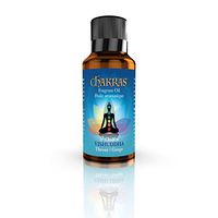 Chakras Essential Oils - Throat Chakra - Vishuddha - Concentrated Natural Oils for Aromatherapy, Massage, Reflection, Meditation, Environmental Scenting and Energy Work