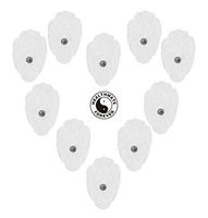 HealthmateForever 5P Snap-On White Pads (5P Hand PET Pads)