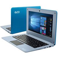 Evoo EV-C-101-1-BL Ultra Thin Laptop 10.1" Quad Core 2GB RAM 32GB HDD Micro HDMI Blue