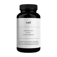 Cel Advanced Hair Supplement | Hair Vitamins for Thicker Fuller Hair | Stem Cell Technology with Collagen Peptides - Panax Ginseng, Super Biotin (60 Tablets)