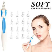 q-Grips Ear Wax Remover qgrips Earwax Remover q Grips Soft and Flexible Earwax Remover Tool Earwax Cleaners Ear Grips for Humans Spiral Ear Cleaner for Adults & Kids with 16 Replacement Tips