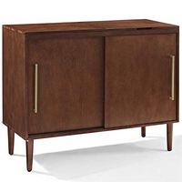 Crosley Everett Media Console Table in Mahogany
