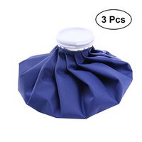 WINOMO 11-inch Reusable Cold Ice Pack for Pain Relief Reusable Therapy Sports Injury 3PCS (Blue)