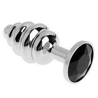 WENWING Stainless Steel Rhinestone Spiral Beaded Amal Plug Shower Enema B'ut.t Pùg Pocket Massager Trainer Sxx Toys Trainer for Women Men