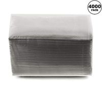 EcoQuality 2-Ply White Dinner Napkins 15 x 17, White 4000/pk, Everyday Napkins, Perfect for Restaurants, Diners, Bodegas & Home