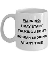 Hookah Smoking Gifts - Coffee Mug For Hookah Smoking, for Women And Men, Unique Shisha Smoker Hobby Present, Ceramic Tea/Coffee Cup