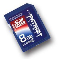 NEW 8Gb Genuine Patriot Memory Card for NIKON D40 SLR Digital Camera