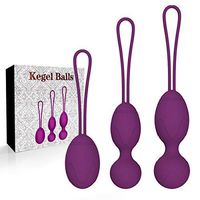 Kegel Ball for Tightening - Doctor Recommended Kegel Exercise Weights for Women & Pelvic Floor Exercises for Beginners & Advanced，Strengthens Pelvic Floor and Resolves Incontinence(3-Piece Set)