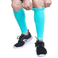 Calf Compression Sleeve Men Women - Leg Instant Shin Support Pain Relief for Running Cycling Traveling