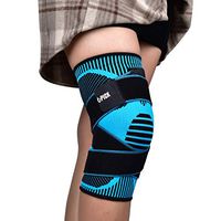 Knee Brace for Men & Women, Compression Sleeve Knee Support with Adjustable Strap for Sports, Running, Jogging, Basketball, MCL, Arthritis and Injury Sprained Single-XL