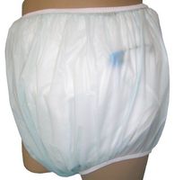 Baby Pants Blue Pastel Adult Pullon Plastic Pants - 4XL