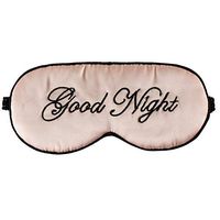 Silk Sleep Eye Mask for Women and Men Soft Ladies Ultra Lightweight Adjustable Strap Satin Eye Night Blindfold Eyeshade Cover for Full Night's Sleep, Travel and Nap Pink