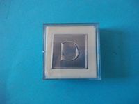 Crane & Co CIS3SD-US 10 Monogram Seals Silver Foil Letter"D" Made in USA