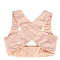 JORCOKA Women Breast & Back Support Belt Adjustable Posture Corrector Corset Shoulder Brace Beauty Chest Back Support Correction Belt