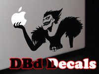 Deathnote Ryuk - Black Vinyl Decal for Macbook or Laptop