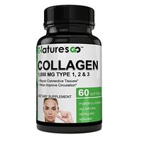 Pure Top-Tier Advanced Strength Collagen Pills, Type 1, 2 & 3 Boosts Hair, Nails & Skin Health, Strengthens Bones & Joints Reduce Fine Lines & Wrinkles, Great for ligaments & Tendons Stronger