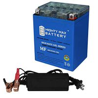 Mighty Max Battery YTX14AHL Gel Replaces Suzuki GSXR 1100 CB VF CBR1000F + 12V 2A Chargr Brand Product