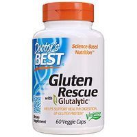 Doctor's Best Gluten Rescue with Glutalytic, Non-GMO, Vegan, Gluten Free, 60 Veggie Caps