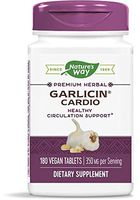 Nature's Way Garlicin Cardio SmartRelease Garlic, Circulation Support, 350 mg per serving, 180 Tablets