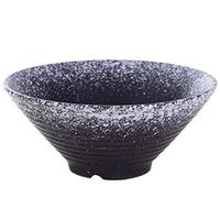 Home big wrist Breakfast Bowl Ceramic Bowl Home Large Ramen Bowl Rice Bowl Soup Bowl Creative Tableware Decorative hotel retro soup bowl (Color : Small)