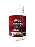 Garden of Life Organic Fermented Mushroom Complex - RM-10 Immune System Supplement with Selenium, Vegetarian, 60 Caplets