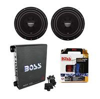 2) Rockford Fosgate R2SD4-12 12" 1000W Subwoofers + R1100M 1100W Amp + Amp Kit