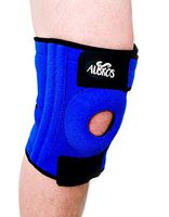 Knee Brace Support with Dual Metal Stabilizers for Meniscus Tear Tendonitis Arthritis Pain Provides Compression for the Patella with Breathable Neoprene and Non-Slip Silicone