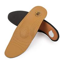 ZYX Corrective Insole, Male and Female Anti Flatfoot Correction Bow, Anti Vibration, Slow Pressure Wear Resistant Lightweight, PU, Black, Multi Size,Black,26Cm