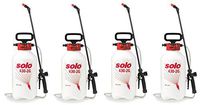 Solo 430-2G 2-Gallon Farm and Garden Sprayer with Nozzle Tips for Multiple Spraying Needs (Fоur Paсk)