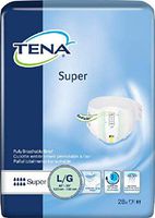 Tena - Super - Adult Incontinent Brief Tena - Super Tab Closure Large Disposable Heavy Absorbency - 28/Bag - MCK
