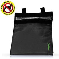 Discreet Smoker - 7x6 Smell Proof Bag Dog Tested (Black)