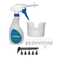 EarClear Rx Ear Wash Kit with Rigid Tip with Otoscope, Basin, and 20 Tips