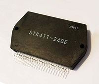 Sanyo STK411-240E Audio Power Amplifier Integrated Circuit + HEAT SINK COMPOUND