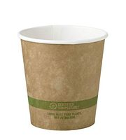 World Centric's Compostable 10 Ounce Kraft - Paper Hot Cup with PLA Lining (Package of 500)