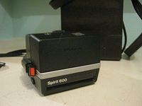 Vintage Polaroid Spirit 600 Camera Only with Should Strap