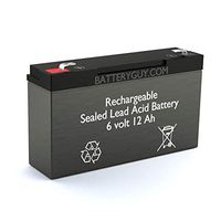SigmasTek SP6-12HR Replacement Battery (Rechargeable, high Rate)