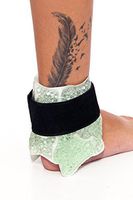 Ankle Ice Pack | Foot Hot/Cold Therapy Gel Bead Wrap | Microwaveable, Freezable & Reusable | Ideal for Sprained Ankles, Swollen Feet, Achilles Tendinitis, Arthritis & Haglunds Deformity Pain Relief