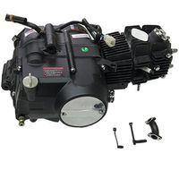 X-PRO 125cc 4 stroke Pit Dirt Bikes Engine Motor w/Manual Transmission Kick Start For XR50 CRF50 Z50 XR 50 70 CRF 50 Pitbike UPGRADE Taotao SSR Coolster X-Moto Roketa 50cc 70cc 110cc 125cc Dirtbikes