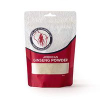 Authentic American Ginseng Powder 西洋参 (No Additives, Non-GMO, Gluten Free, Ground from Wisconsin Roots) (8oz)
