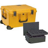 Waterproof Case (Dry Box) | Pelican Storm iM2750 Case With Padded Divider Set (Yellow)