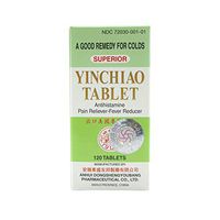 Yin Chiao Tablet w/Antihistamine (Pain Reliever & Fever Reducer)