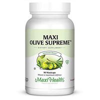 Maxi Health Olive Supreme - Olive Leaf Extract Supplement- Immune Booster - 90 Capsules - Kosher