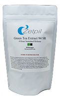 Zetpil Green Tea Sustained Release Suppositories, 400 mg, Super Absorption, No Degradation, Fat Burner, Weight Loss, Antioxidant, EGCG, 30 Count