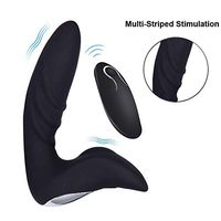 Remote Control 12 Speeds Vibrating Stimulator Plug Multi Patterns Leg Neck Massager