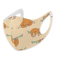 Mouth Masks for Dust Protection Anti Face Mask Washable Earloop Mask Cute Sloth