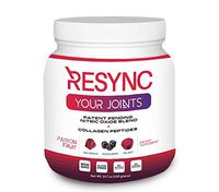 Hydrolyzed Collagen Powder - RESYNC Protein Blend with Circulation Superfoods + More. Clinically Formulated for Healthy Joints, Muscles, Heart, Gut, Skin, Hair, Nails. Non-GMO, Keto, Gluten Free