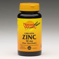 Zinc Caplets - 50mg - Model 70425 - Btl of 100