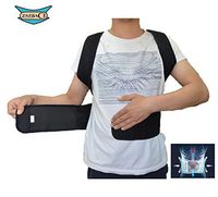 Comfort Posture Corrector Clavicle and Shoulder Support Back Brace, Adjustable Posture Corrector Upper and Lower Back Brace Workout Support for Back Pain Relief (XL)